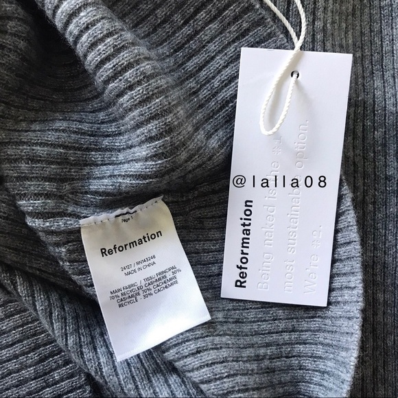 Reformation Hart Cashmere Sweater - Picture 11 of 14